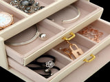 Jewellery Storage Box Girls Rings Necklaces Display Organiser Storage Case V63-824941