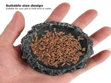 1 Tong Reptile Feeding Tongs Black Resin Safe for Reptiles V1369-AZ3-W-14239