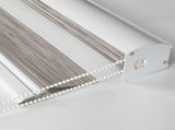 Marlow Blackout Zebra Roller Blind Curtains 180x210 Beige CD1015-180X210-WH