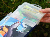101Pcs Plastic Fishing Lures Tackle Prawn Shrimp Flathead Bream Cod Bass Lure Fishing Kit V1308-DSZKI-567