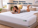 Giselle 5cm King Memory Foam Mattress Topper Pillow Top with Gel Foam MATTRESS-TOP-PM-5-K