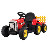 Rigo Kids Electric Ride On Car Tractor Toy Cars 12V Red RCAR-TRACTOR-RD