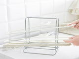 Clothes Hanger Holder Steel Hanger Storage Rack Sturdy Hanger Stacker for Bedroom Balcony V1294-YM0716-3117220135011