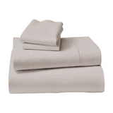1000 Thread Count Cotton Rich Double Bed Sheet Set 4 Piece, Soft Feel Microfibre Blend, Solid C CVC-10DBL-SL