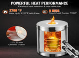 12KG Propane Smelting Furnace Kit Melting Furnace Double Burners 2700 V952-BWRJLGMA12KG2W54OV0