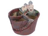 Succulent Plants Flowerpot Resin Mini House Flower Planter Container Home Decor V1294-YM0901-3111200296311