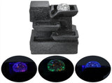 Tabletop Rockery Water Fountain Ornament for Indoor Feng Shui Home Office Table Decoration V1294-YM0901-3111200208811