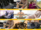Air Seat Cushion Inflatable Seat Cushion Portable Car Seat Office Chair Wheelchair Pad Anti Bedsore V1192-AZ-W-10985