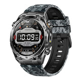 Smart Watch with Bluetooth Calling - 1.53" IPS Screen Health Tracker with Heart Rate SpO2 Sleep V1258-SMARTWATCH-04-BLUE-CAMO