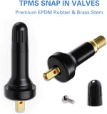TPMS 20008 Rubber Snap-in Tire Valve Stem V1258-DP02-WO-711