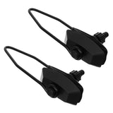 2-Pack Black Nylon Engine Flusher Muffs for Boat and Marine Equipment Cooling System V1370-AZ4-18053