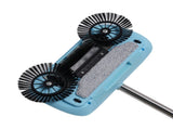 2 in 1 Hand Push Floor Sweeper Stainless Steel 180 Degree Rotating Hard Floor Mopping Sweeper V1294-YM0901-3113250025911