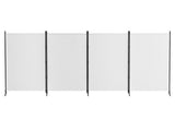 Artiss 4 Panel Room Divider Screen 345x180cm Fabric White RD-D-PLY-345-WH