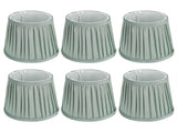 6Pcs Modern Wall Light Lampshade Cloth Fabric Lamp Cover Accessory for Chandeliers Green V1294-YM0901-3119200093211