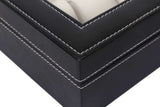 6 Watch Box Luxury Storage Case, Black, compatible with Urbox V1237-ZY-506-0240