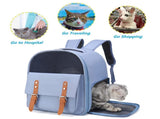 Pet Carrier Backpack with Breathable Design for Cat,Small Dog & Animals,Cat Backpack for Travel, V1192-AZ-W-11220