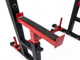 Centra Adjustable Squat Rack Barbell Stand Press Dip Station Home Gym 250KG SP1095-BK-AU