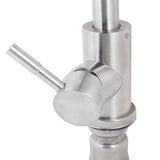 304 Stainless Steel Hot&cold Water Kitchen Faucet 360 Degree Swivel Kitchen Sink Basin Taps V1294-YM0901-JY27388