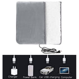 Winter USB Foot Built In Heater Fast Heating Safe Start Warm Foot Cover Feet Heating Pad V1294-YM0523-10317284