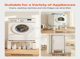 Laundry Pedestal, 305 mm Height, Washer and Dryer Pedestals with 544 kg Weight Load Capacity, V952-BXGKSSZJBDL1KFCCH001V0