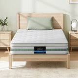 20cm Giselle Mattress Single Green Tea Mattresses MATTRESS-B-MINT-20-S