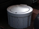 Premium Portable Toilet with Lid, Folding Car for Kids Adults Outdoor Travel Emergency Toilet for V1192-AZ-W-15225