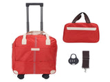 Carry On Luggage Set Orange Color Rain Proof Oxford Cloth Expandable Luggage Set with Password Lock V1294-YM0901-3117250011111