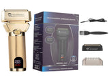 Foil Electric Shaver for Bald Men, Gold Cordless Barber Razor V1263-JX-4047