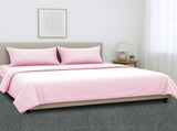 1000 Thread Count Cotton Rich Queen Bed Sheet Set 4-Piece Gift Pack in Pink CVC-10QS-PK