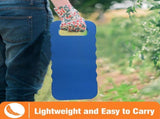 6-Pack Garden Kneeling Cushions - For Gardening, Baby Bath, Yoga, Pilates, Exercise, 16"x8"x1", Blue V1258-DP02-C-245
