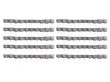 100PCS Fertilizer Mesh Basket Column Shape Stainless Steel Nutrition Box Tools for Garden Nursery V1294-YM0703-3111230084212