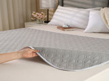 Washable Incontinence Bed Pad 150x200cm Reusable Waterproof Mattress Protector with Non-Slip Backing V888-ELOSUNG41230