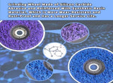 12 PCS Strip Discs 4"x 5/8" Stripping Wheel Suitable for Cleaning Angle Grinder to Remove Paint, V1259-DP01-A-3487