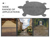 Slip Resistant Cast Iron Turtle Stepping Stone for Outdoor Pathways V1366-AZ2-W-21562