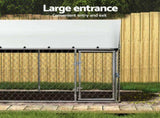 i.Pet Dog Kennel Large House XL Pet Run Cage Puppy Outdoor Enclosure 2Mx4M PET-DOG-CAGE-2X4-AB