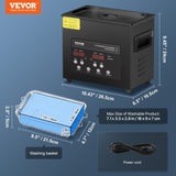 3L Ultra Sonic Cleaner Cleaning Machine with Basket Heater and Timer 120W V952-HGKCSBQXJ3LAPZ00BV3