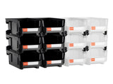 Plastic Stackable Bins, 37.7 x 21.5 x 18 cm , Plastic Containers for Organizing & V952-DDWLX12GZ14L7T773001V0