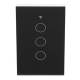 Intelligent Light Touch Switch Remote Control 3 Gang American Type Remote Switch for Tuya Zigbee V1294-YM0901-3113210138912