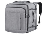 Grey Expandable 17-Inch Laptop Travel Backpack with USB Port - Durable TSA Friendly Carry-on Luggage V888-ELOSUNG45062