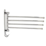 4-swivel Towel Rack Bar Rod Rail Holder Bathroom Kitchen 304 Stainless Steel V1294-YM0727-JY15661