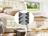 3 Pack Corner Shower Shelf, No Drilling Triangular Bathroom Organizer with Hooks for Shampoo and V1237-ZY-917-038