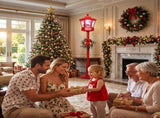 1.8M Christmas Lights Post Lamp LED Outdoor Decorations Jingle Jollys XMAS-MOT-LAMP-6FT-RED