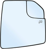 Ford F150 Right Heated Blind Spot Mirror - Convex Glass with Rear Holder FL3Z17K707A Passenger V1189-LC-AMZ-00203
