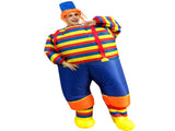 Inflatable Clown Costume Blow Up Joker Jumpsuit for Halloween Cosplay Party Christmas Adult Size V1294-YM0703-3115230047611