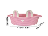 Chmadoxn Adorable Easter Bunny Basket for Kids - Perfect Easter Gift, Cute Easter Bucket Bags with V1189-WXFWAL-20260326-02164