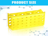 8 Pcs Test Tube Rack 4 Way 0.5ml/ 1.5ml/ 10ml/ 15ml/ 50ml Interlocking Multi PCR Tube Rack Stand V1258-DP02-C-2272