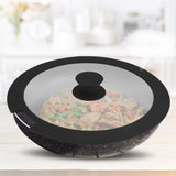 Sleek Black White Silicone Lids Available in Size Range of 18cm to 26cm B 20CM A 26CM V1189-LWWAL-20260327-04674