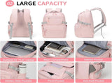 Girls Backpack, Lightweight Aesthetic Bookbag with Anti-Theft Pocket, Laptop Backpack for College V1259-DP01-A-3297
