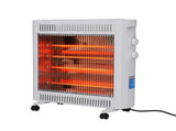 Devanti 2200W Infrared Radiant Heater Portable Electric Space Heating White IH-B21-WH
