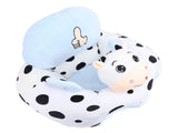 Infant Support Seat with Two Handles Comfortable Plush Cartoon Anti Slip Bottom Infant Learning V1294-YM0901-3116240027511